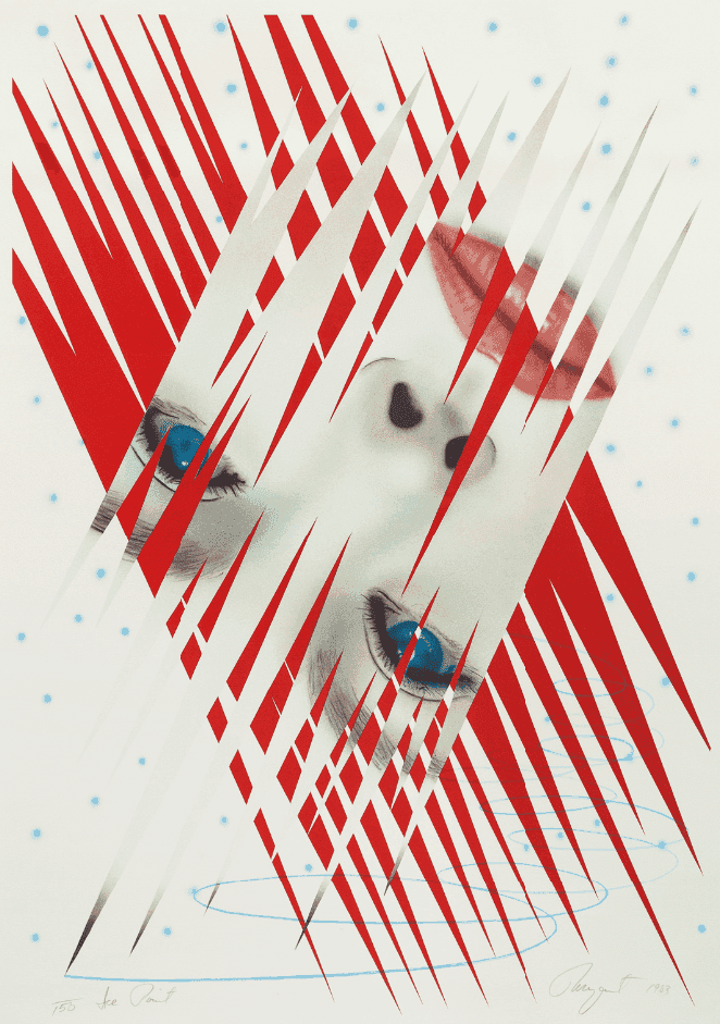 James Rosenquist, ‘Ice Point’, 1983, Print, Lithograph on Arches Cover paper, Visconti Fine Art and Lazo Vujic, Numbered, Dated