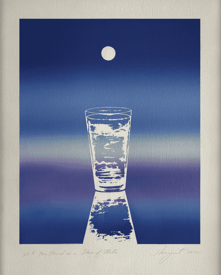 James Rosenquist, ‘My Mind Is a Glass of Water’, 1972, Print, Colour lithograph on Arches, null, Numbered, Dated