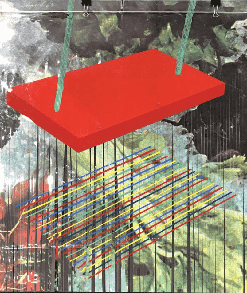 James Rosenquist, ‘Sketch for Forest Ranger’, 1967, Print, Silkscreen on two vinyl sheets, null, 