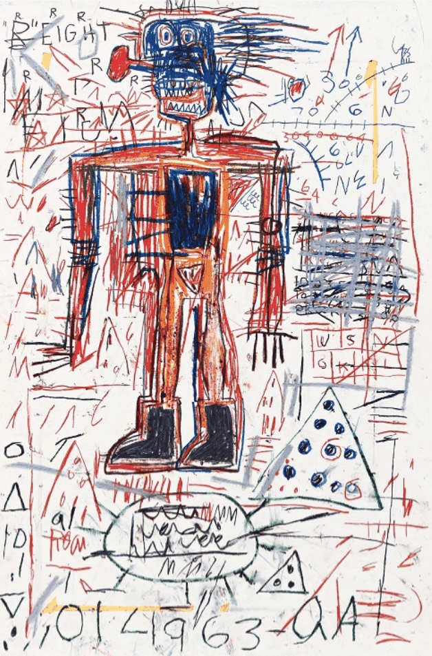 Jean-Michel Basquiat, ‘Figure IV’, 2023, Print, Screenprint, null, Numbered
