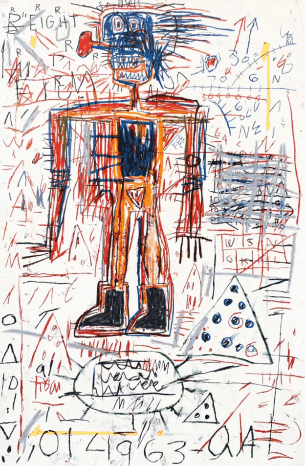 Jean-Michel Basquiat, ‘Figure I’, 2023, Print, Hand pulled screenprint, null, Numbered