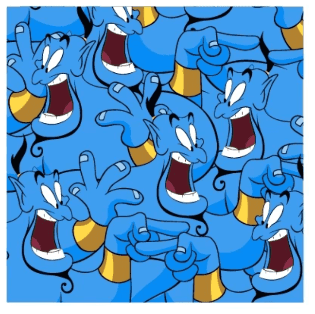 Jerkface, ‘Aladdin (Infinite Cosmic Powers)’, 2015, Print, Screen print, Somerset Velvet fine art paper, null, Numbered
