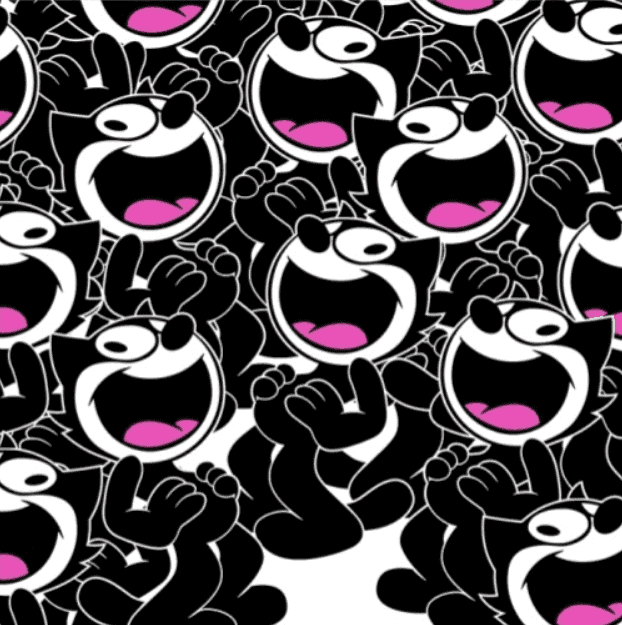 Jerkface, ‘Felix the Cat’, 2013, Print, High Resolution Digital Print, Canson Mi-Teintes Paper, null, Numbered