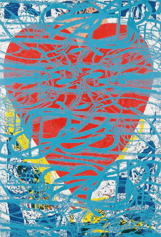 Jim Dine, ‘After Supper the Sandpit Glows’, 2020, Print, Six-colour woodcut on Hahnemühle 350 gsm paper, Cristea Roberts Gallery, Numbered, Dated