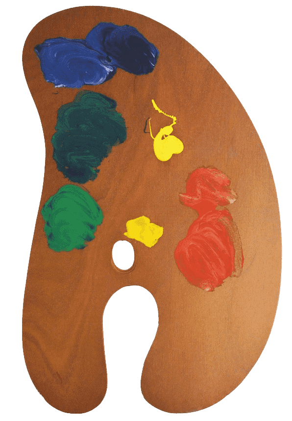 Jim Dine, ‘Palette IV’, 1969, Print, Framed Artist Palette, null, 