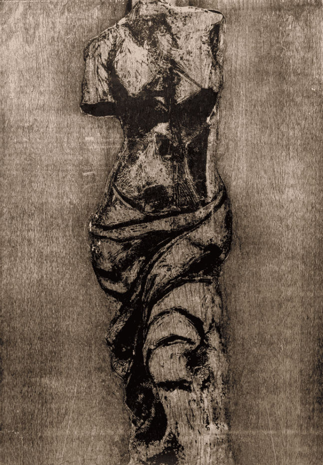 Jim Dine, ‘Single Venus’, 1984, Print, Woodcut relief, null, Numbered