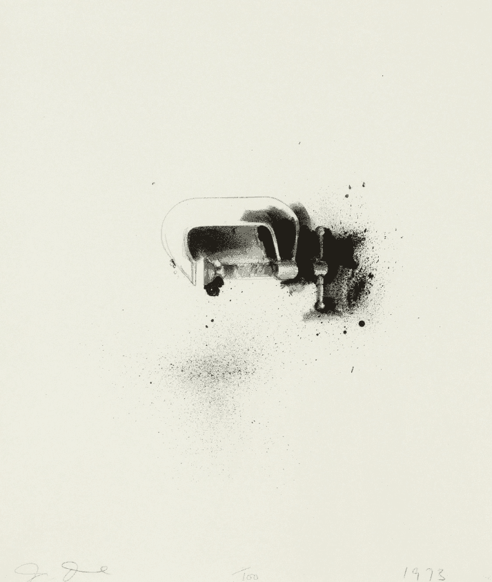 Jim Dine, ‘Ten Winter Tools (C-Clamp)’, 1973, Print, Lithograph, null, Numbered, Dated