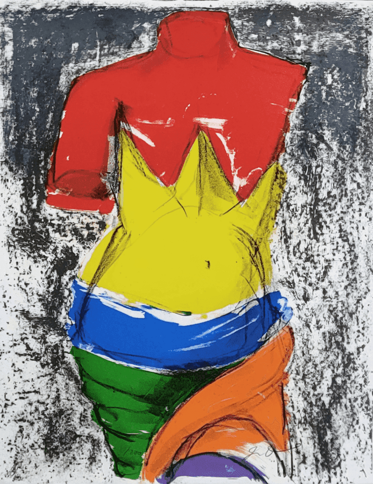 Jim Dine, ‘The Bather’, 2005, Print, LITHOGRAPH, null, Numbered