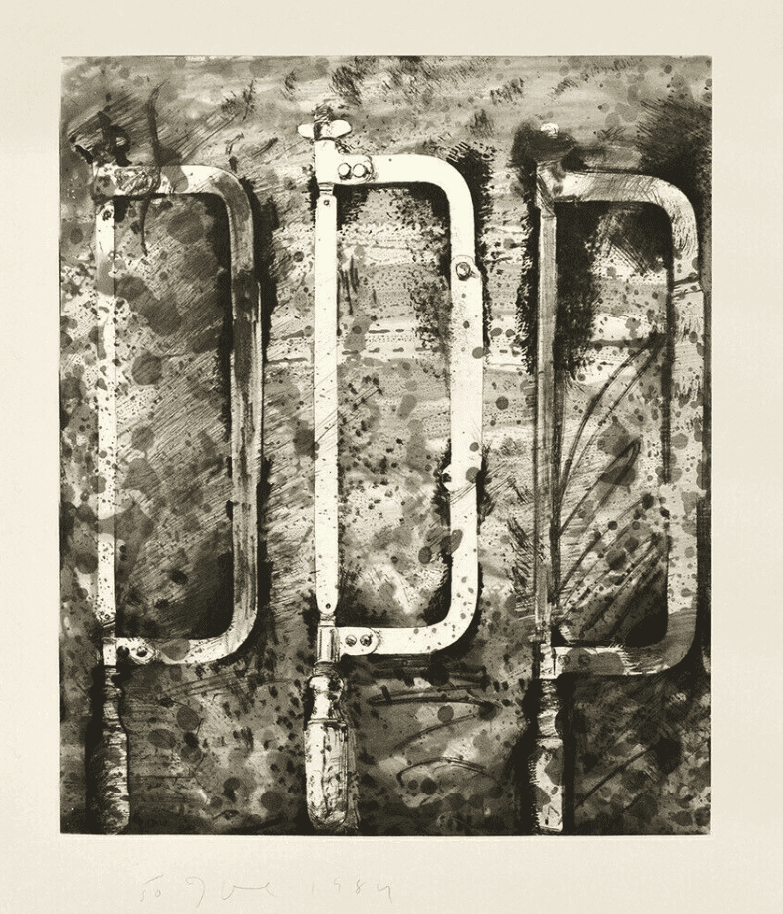 Jim Dine, ‘Three Saws’, 1984, Print, Etching, null, 