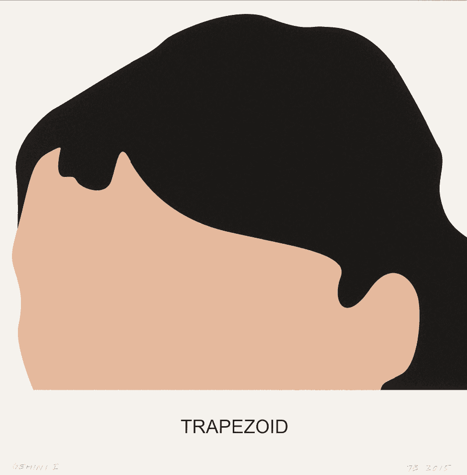 John Baldessari, ‘Trapezoid’, 2016, Print, 3 color screenprint, Gemini G.E.L., Numbered, Dated