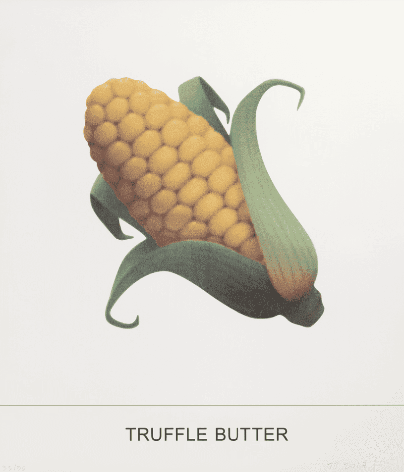 John Baldessari, ‘Truffle Butter’, 2018, Print, 9-color screenprint, Gemini G.E.L., Numbered, Dated