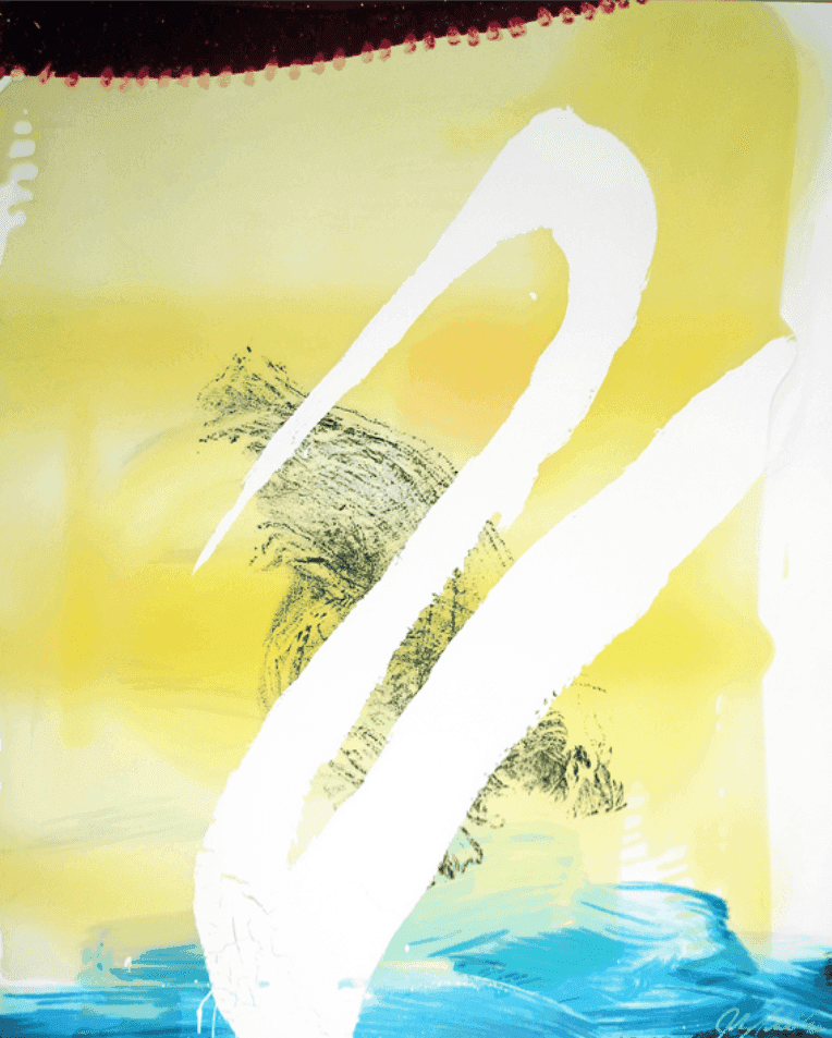 Julian Schnabel, ‘Allen’, 1998, Print, Silkscreen on rag paper hand painted and poured resin, null, 