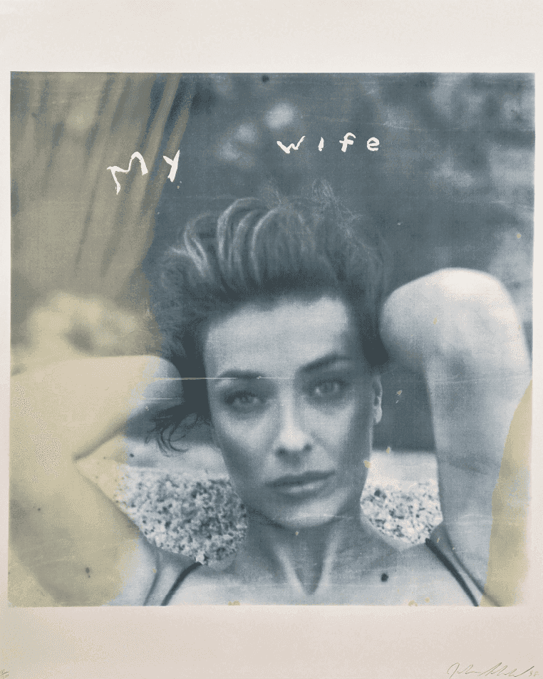 Julian Schnabel, ‘My Wife’, 1998, Print, SILKSCREEN, null, Numbered