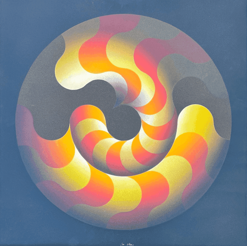 Julio Le Parc, ‘Modulation’, 1992, Print, Pochoir on paper., null, Numbered