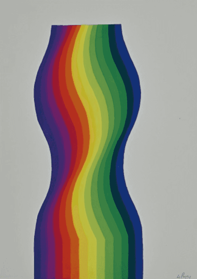 Julio Le Parc, ‘Optical IV’, 1976, Print, Original Screen Print, La Nuovo Foglio Editore, 