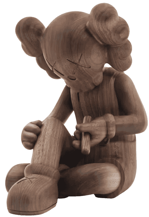 Kaws, ‘Better Knowing’, 2023, Sculpture, Afrormosia wood, Kawsone, 