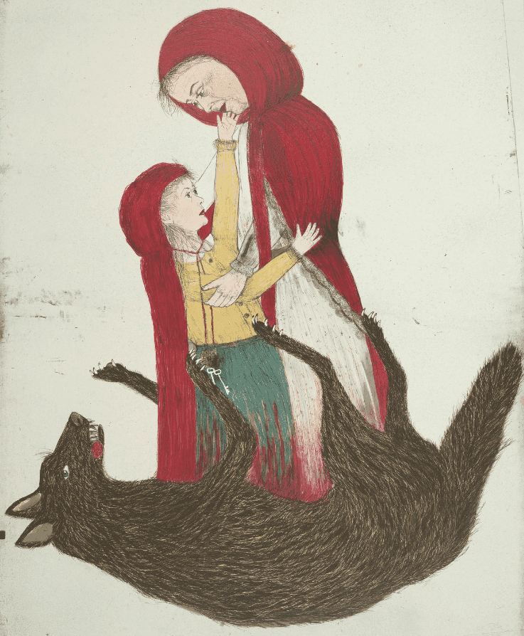 Kiki Smith, ‘Born’, 2002, Print, Lithograph in 12 colors with appliqué, null, 