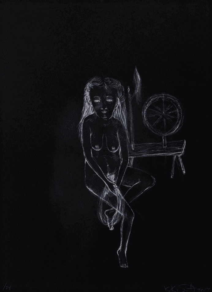Kiki Smith, ‘Spinster Series II’, 2002, Print, Double plate, double printed Iris print, Pace Editions, Inc., Numbered, Dated
