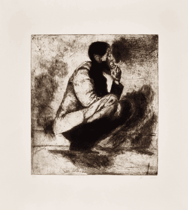 Lynette Yiadom Boakye, ‘The World of the Wilderness’, 2020, Print, Etching on Somerset wove paper, null, Numbered, Dated