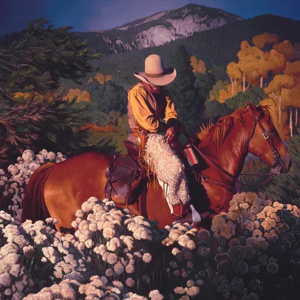 Mark Maggiori, ‘Magic Hour in Taos’, 2021, Print, Oil on linen, null, 