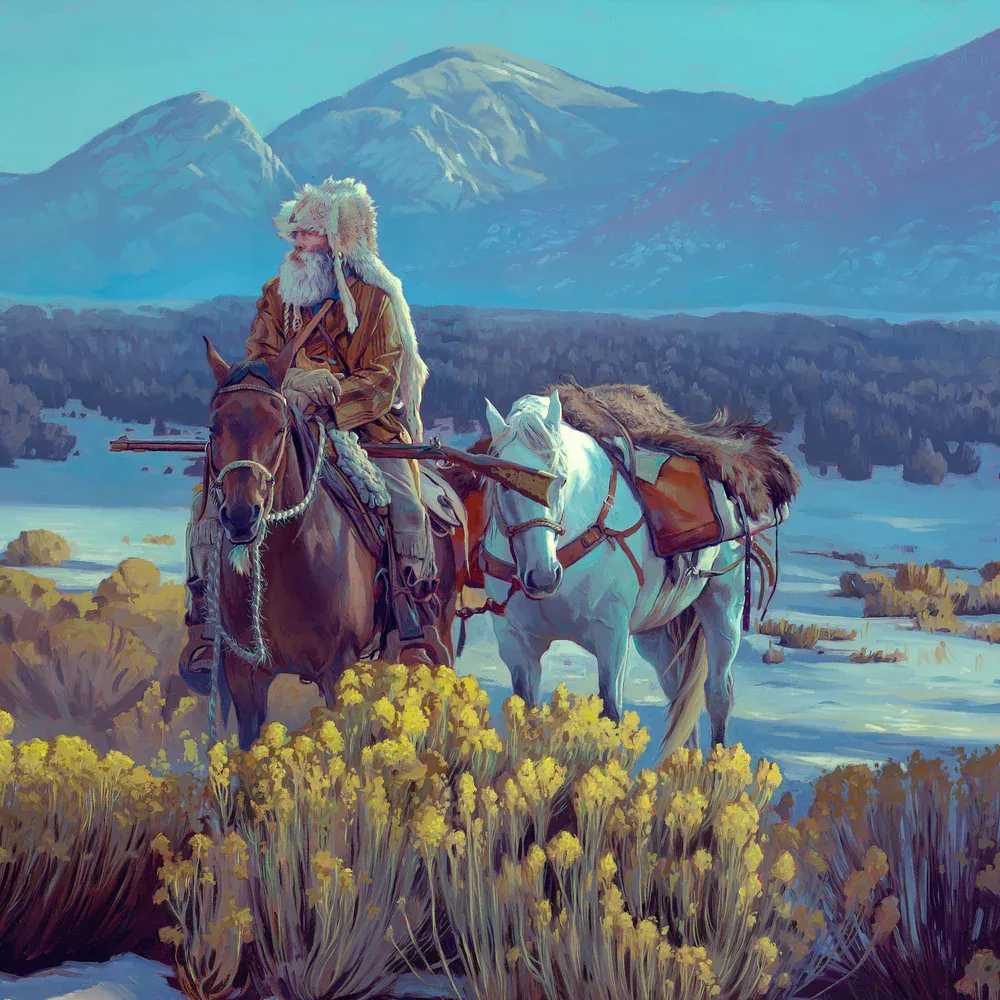 Mark Maggiori, ‘Snowy Morning’, 2022, Print, Oil on linen, null, 