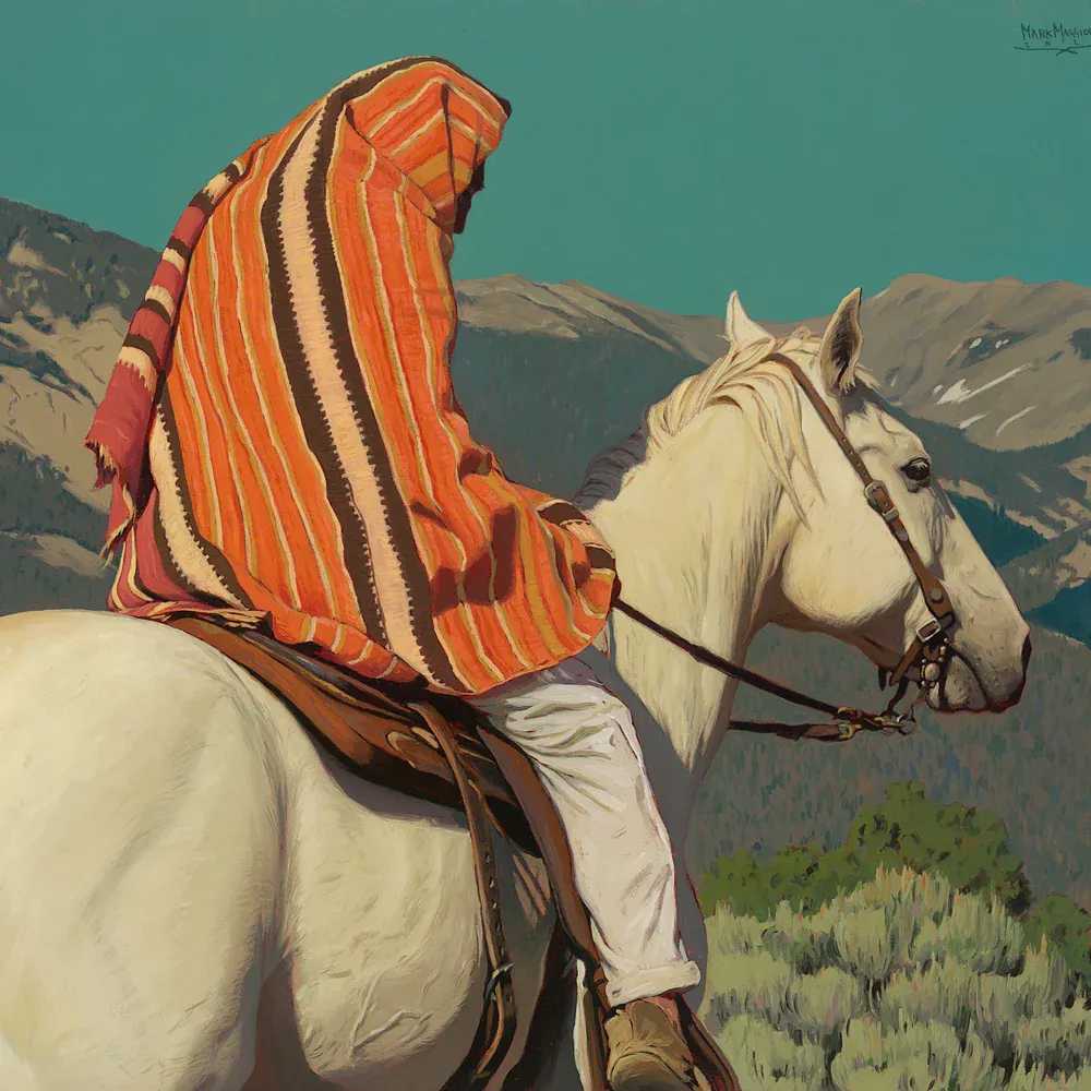 Mark Maggiori, ‘Taos Soul’, 2023, Print, Oil on linen, null, Dated