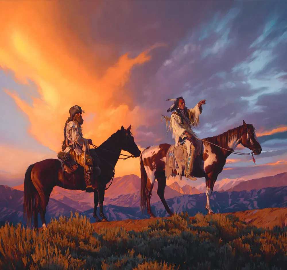 Mark Maggiori, ‘The Pathfinder’, 2023, Print, Oil on linen, null, 