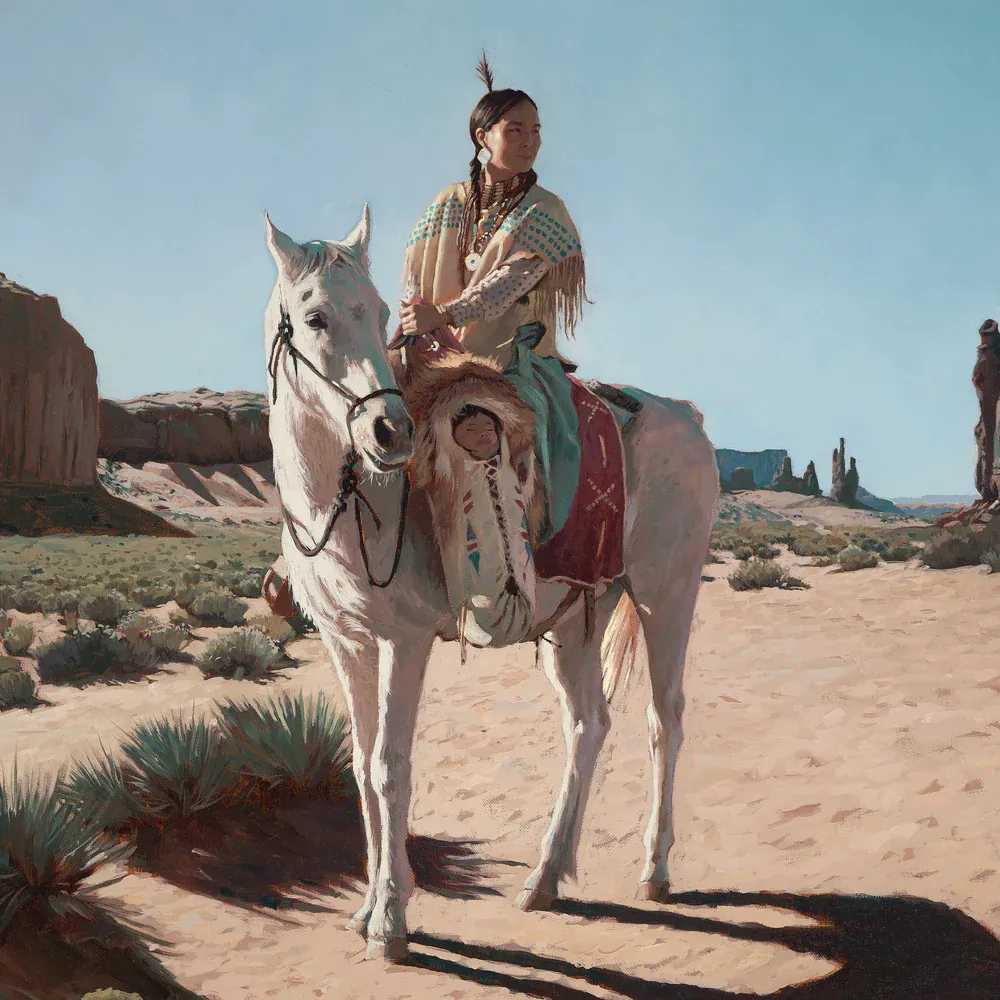 Mark Maggiori, ‘Ute Woman’, 2021, Print, Oil on linen, null, 