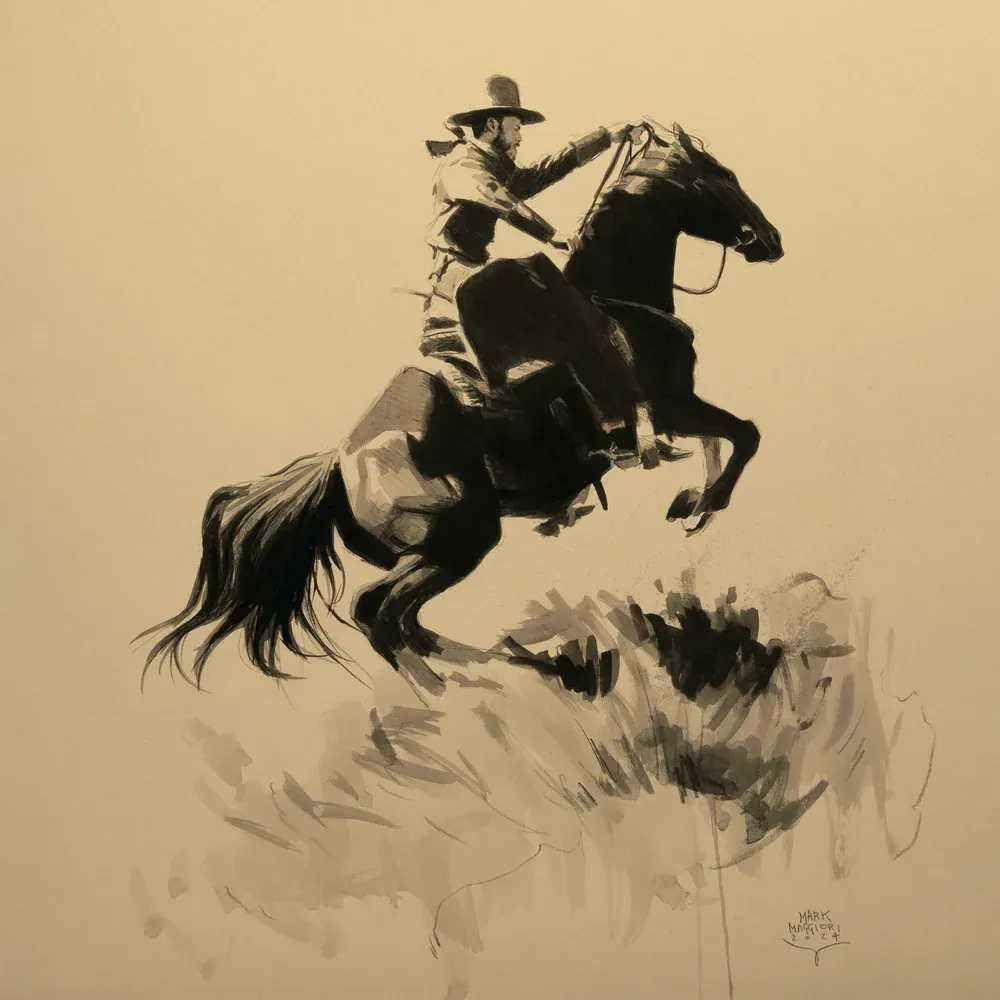 Mark Maggiori, ‘Wild Times’, 2024, Print, pencil on paper, null, Dated