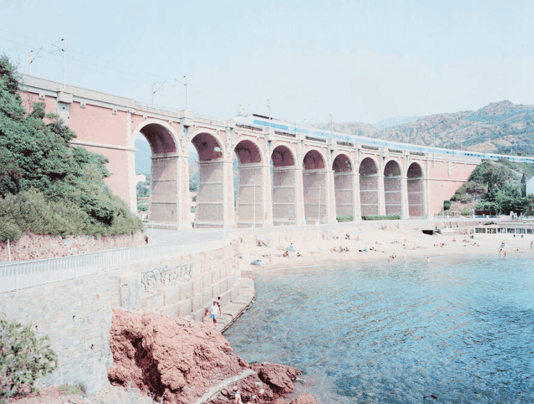 Massimo Vitali, ‘Antheor Viaduct’, 2006, Print, Offset lithograph in colors, null, 