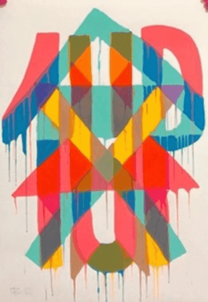 Maya Hayuk, ‘Collabro’, 2020, Print, Screen Print, null, Numbered