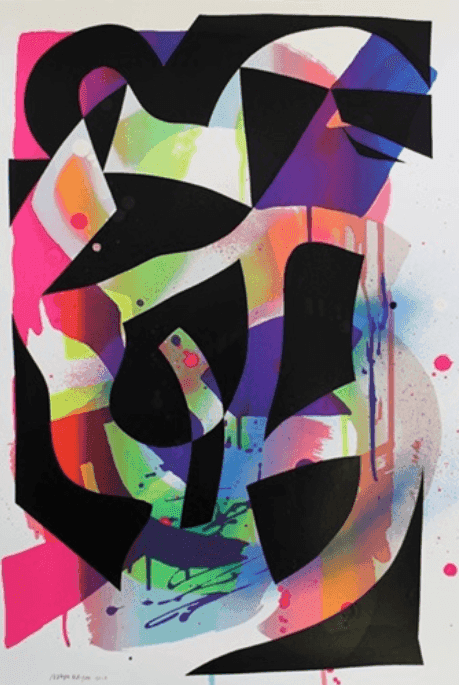 Maya Hayuk, ‘Swamp’, 2017, Print, Screen Print, null, Numbered
