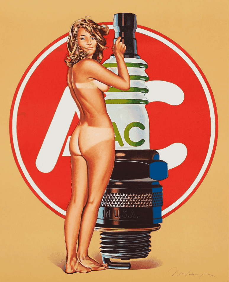 Mel Ramos, ‘A.C. Annie’, 1971, Print, Collotype in colors, on wove paper, Bruno Bischofberger, 