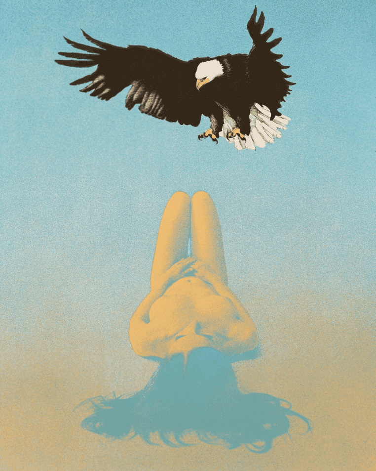 Mel Ramos, ‘Balled Eagle’, 1969, Print, Colour lithograph on Arches, The Collectors Press, 