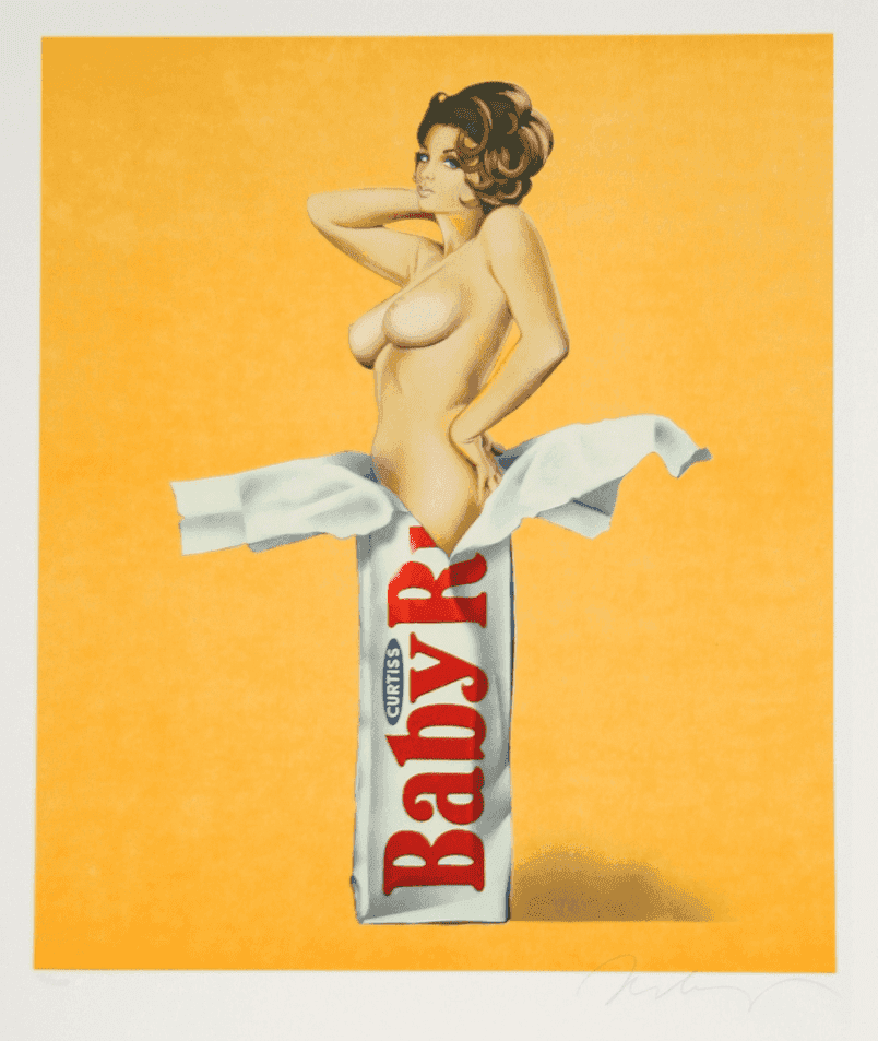 Mel Ramos, ‘Candy (Baby Ruth)’, 1981, Print, Lithograph, Jackie Fine Arts, Numbered