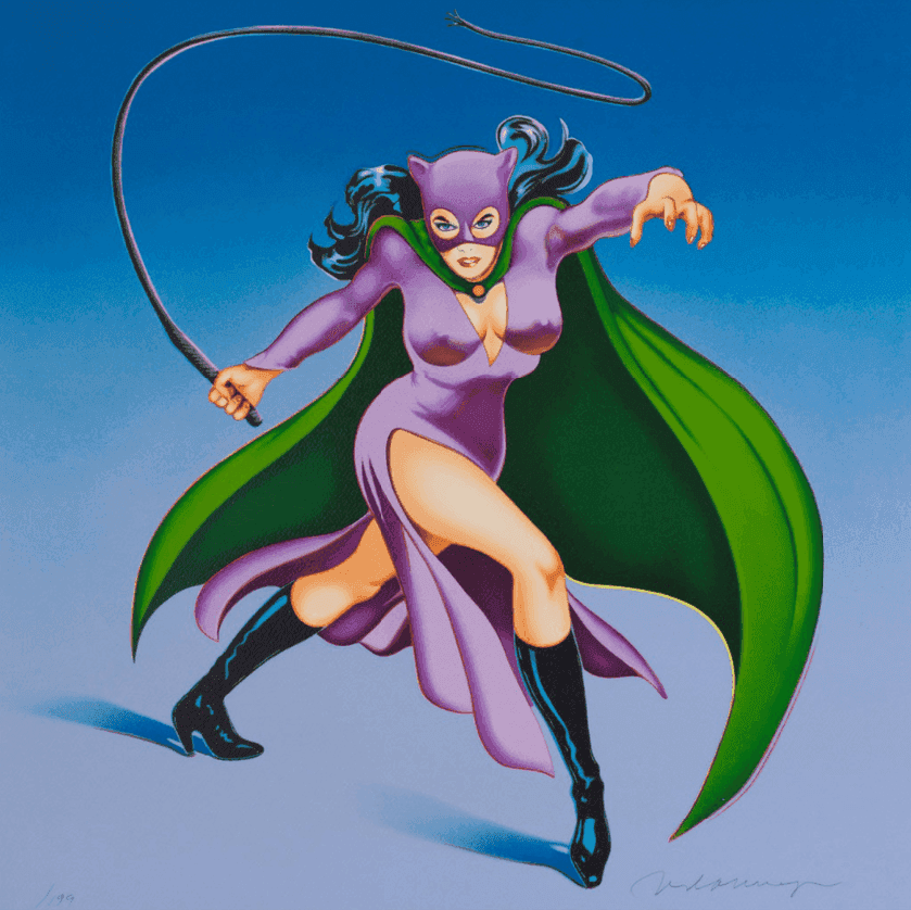 Mel Ramos, ‘Cat Woman I’, 2011, Print, Lithograph in colors, null, Numbered