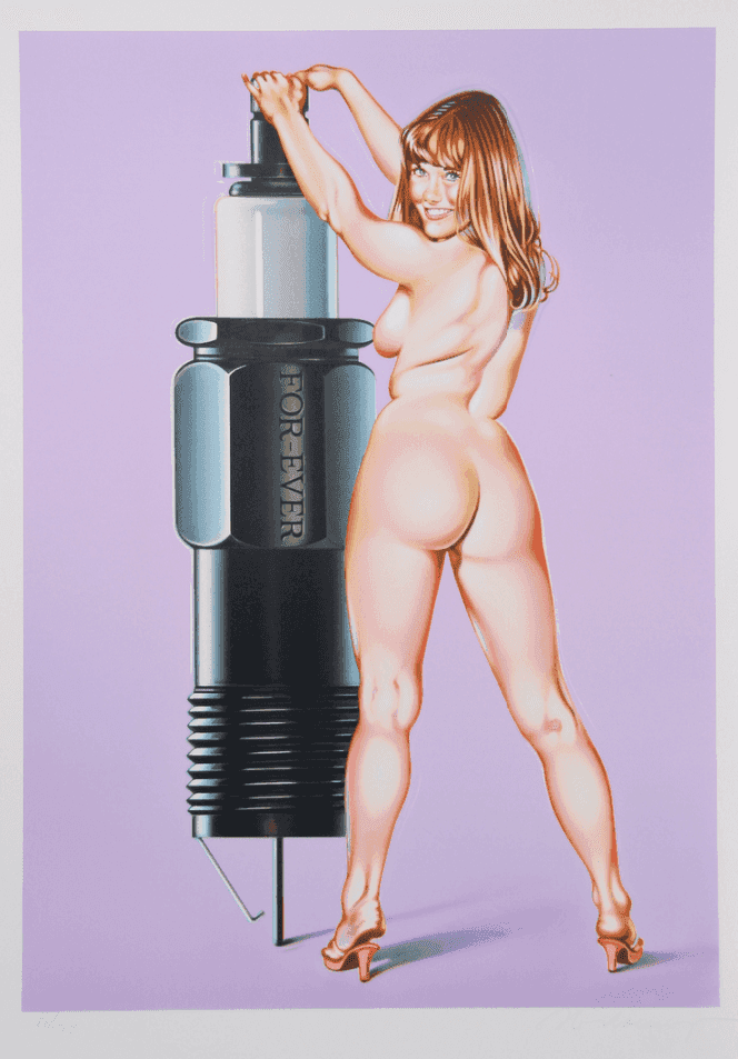 Mel Ramos, ‘For-Ever’, 2000, Print, Lithograph, null, Numbered