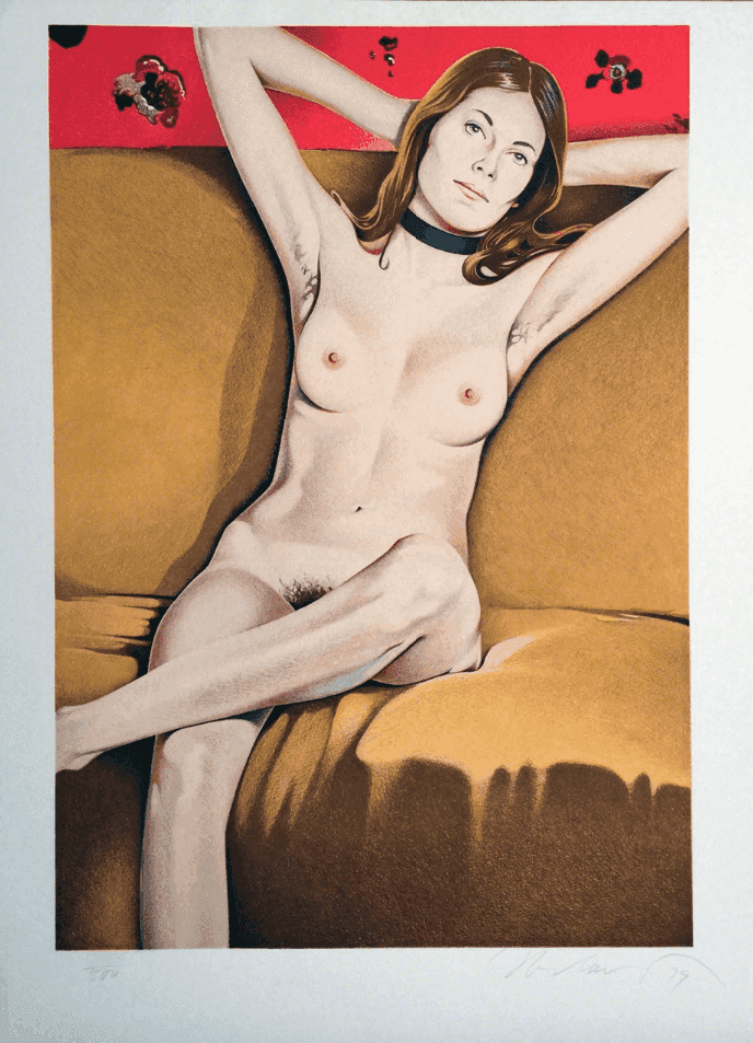 Mel Ramos, ‘Marquet Mannequin’, 1979, Print, Lithograph, null, Numbered, Dated