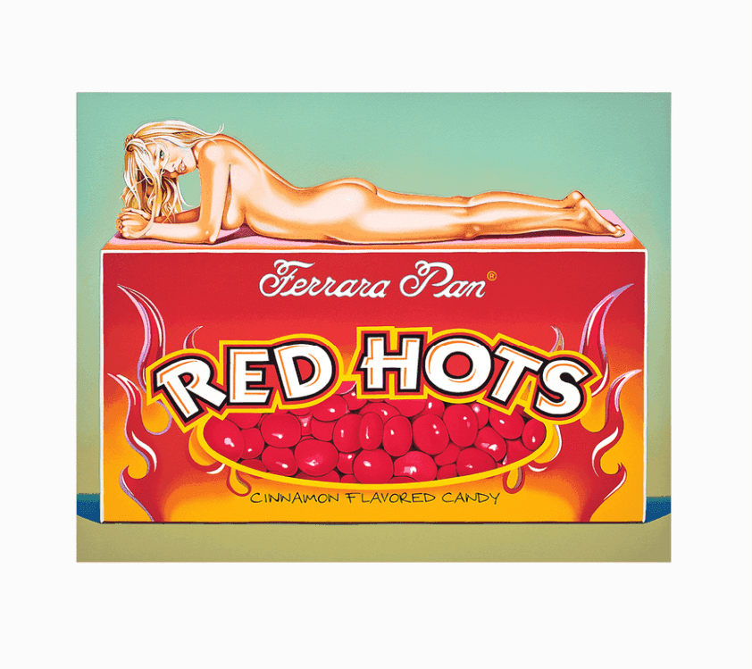 Mel Ramos, ‘Red Hots’, 2013, Print, Lithograph in colors, on wove paper, null, Numbered