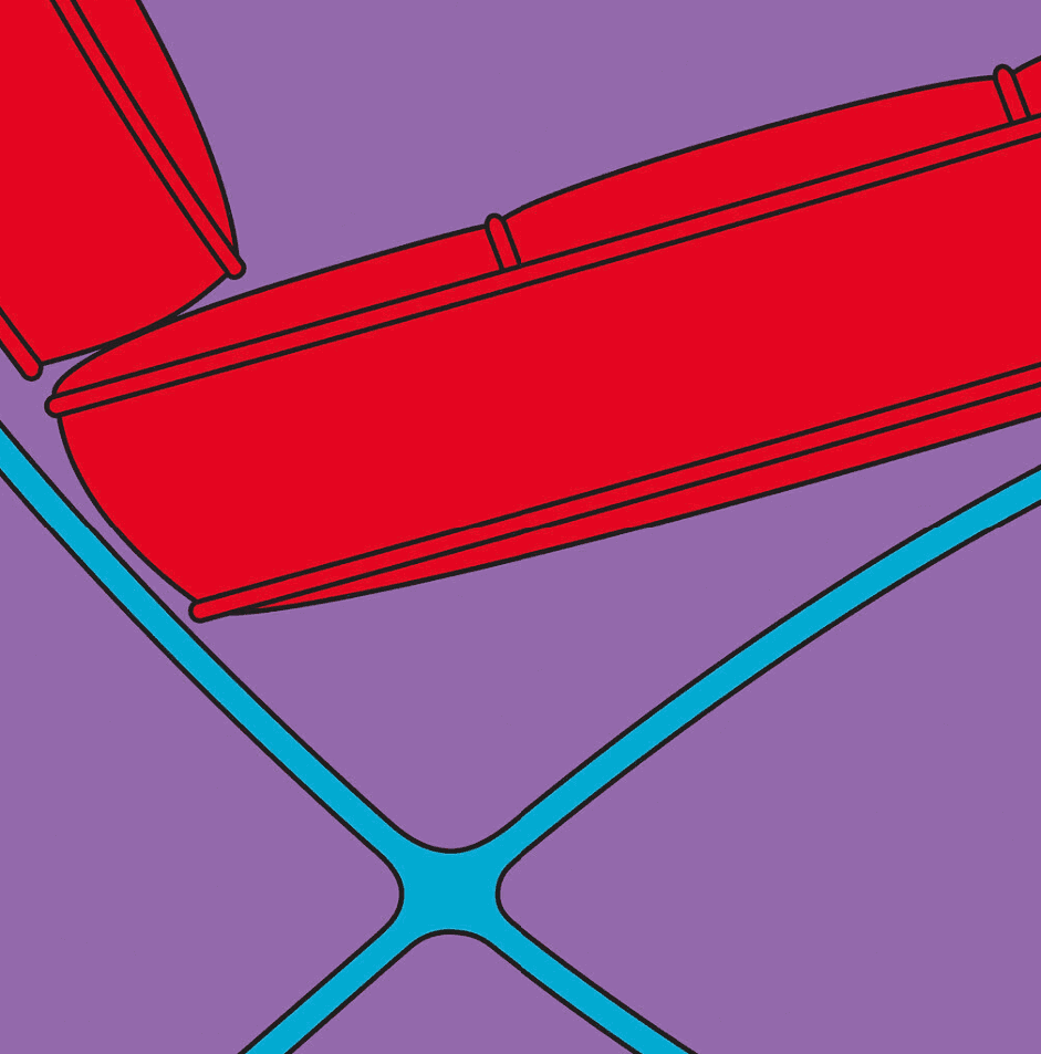 Michael Craig-Martin, ‘Barcelona Chair’, 2015, Print, Screenprint on Somerset Tub sized satin 410 gsm paper, null, Numbered, Dated