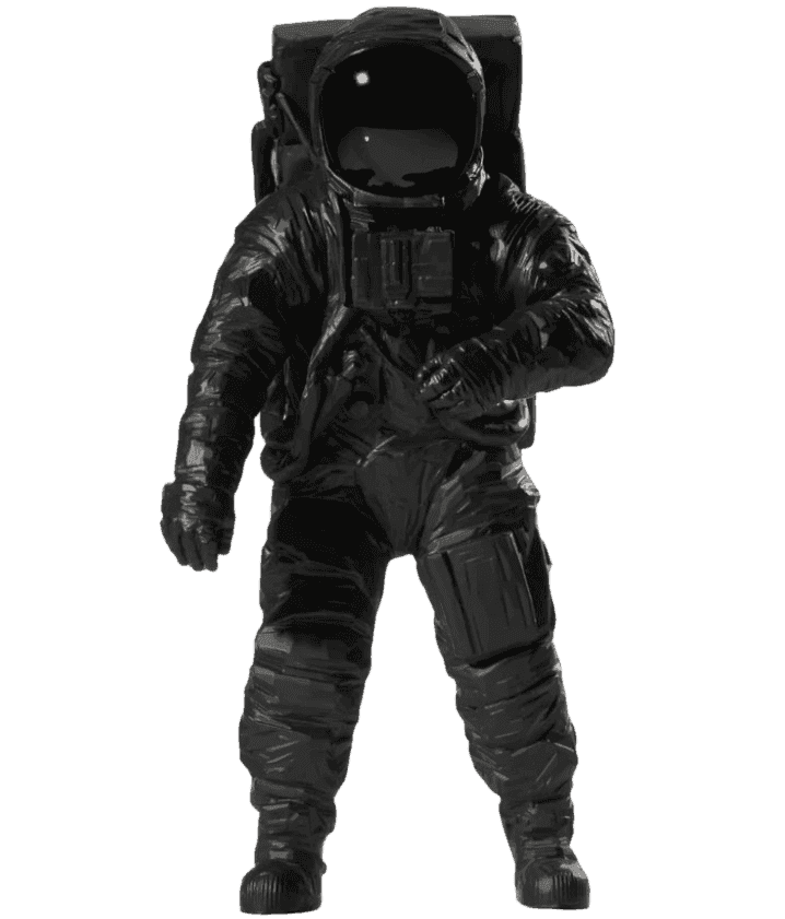 Michael Kagan, ‘Moonwalker (Black)’, 2023, Sculpture, Black Polyresin, Almine Rech Editions, Numbered