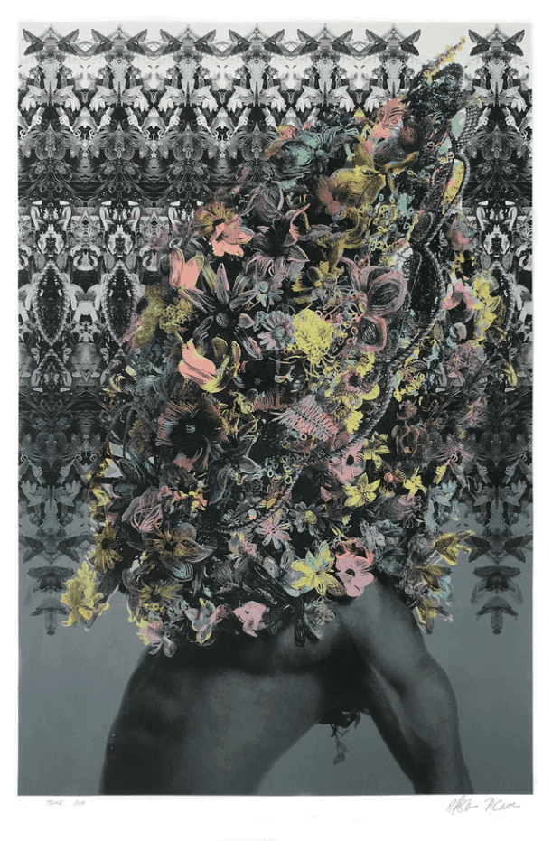 Nick Cave, ‘Head Dressed’, 2019, Print, 9 color lithograph, Landfall Press, Numbered