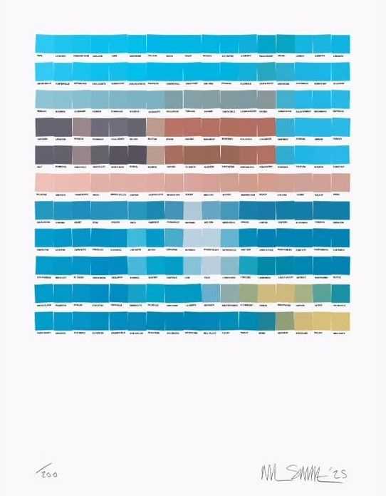 Nick Smith, ‘Splash’, 2025, Print, Giclée with Screenprinted Varnish Overlay, On Canson Rag Photographique 310 gsm Paper , Rhodes Editions, Numbered, Dated