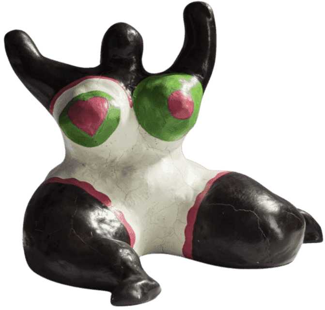 Niki de Saint Phalle, ‘Nana de Berlin’, 1973, Sculpture, Multicolored polyester, null, 