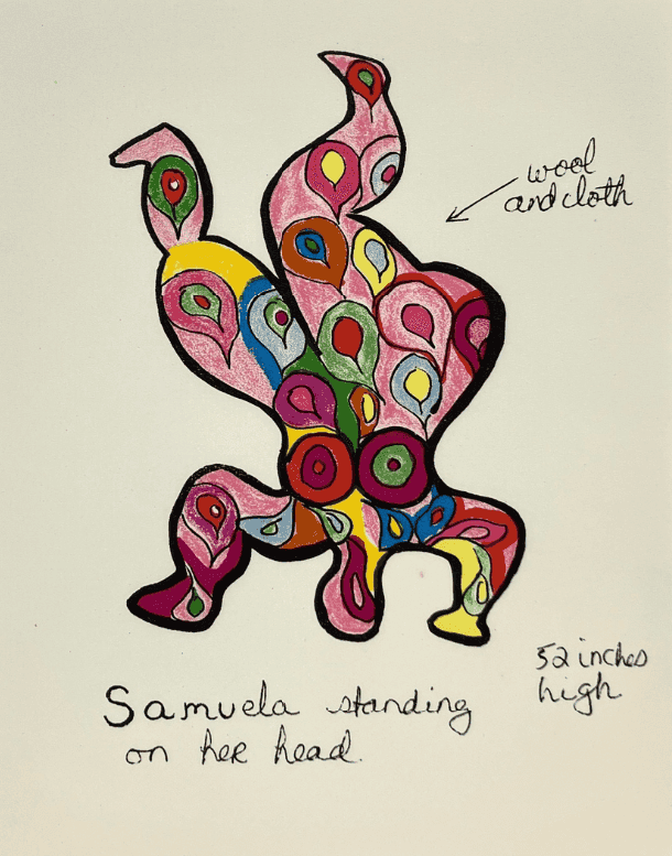 Niki de Saint Phalle, ‘Samuela’, 1966, Print, Lithograph, null, 