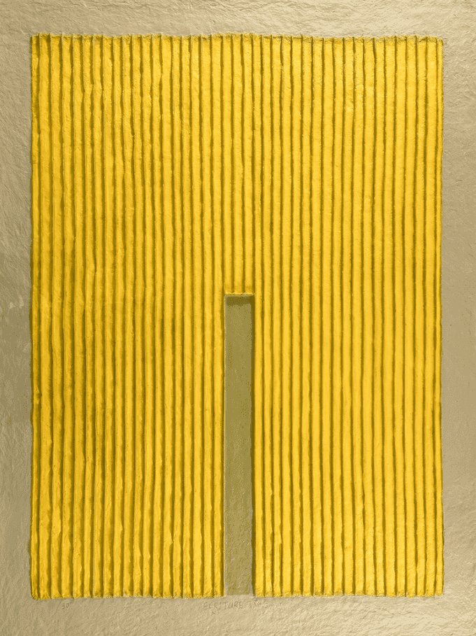 Park Seo-Bo, ‘Ecriture No.3-17’, 2017, Print, Hanji relief with hand-coloring finish, null, Numbered