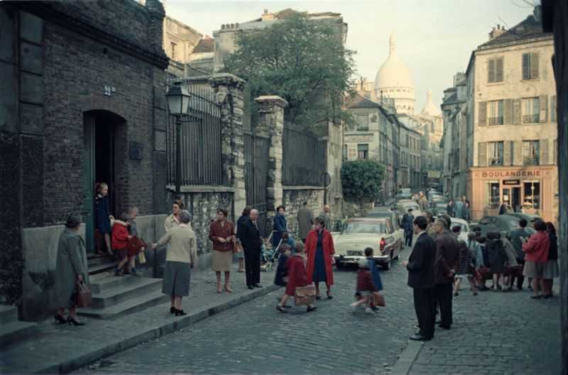 Peter Cornelius, ‘Street Scene In Monmartre’, 2023, Print, Archival Pigment Print, null, 