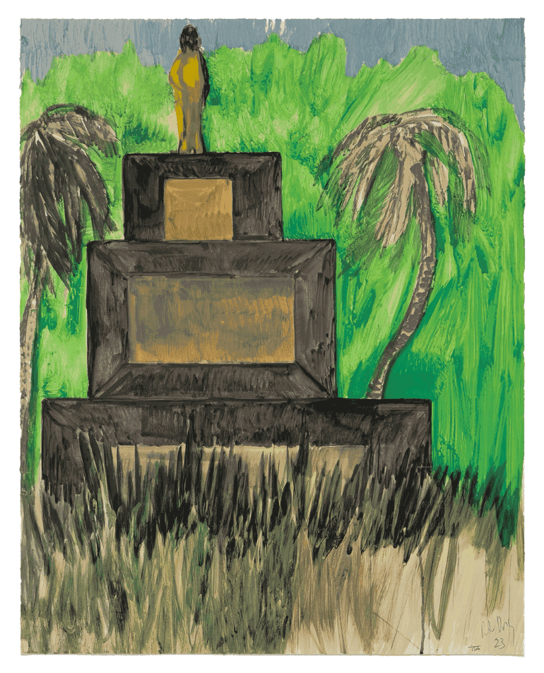 Peter Doig, ‘Maracas’, 2023, Print, 26 Colour Screenprint on Somerset Tub Sized Satin Radiant White 410gsm, null, Numbered, Dated