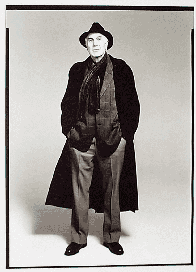 Richard Avedon, ‘Harvey Lichtenstein’, 1993, Print, Gelatin silver print, null,