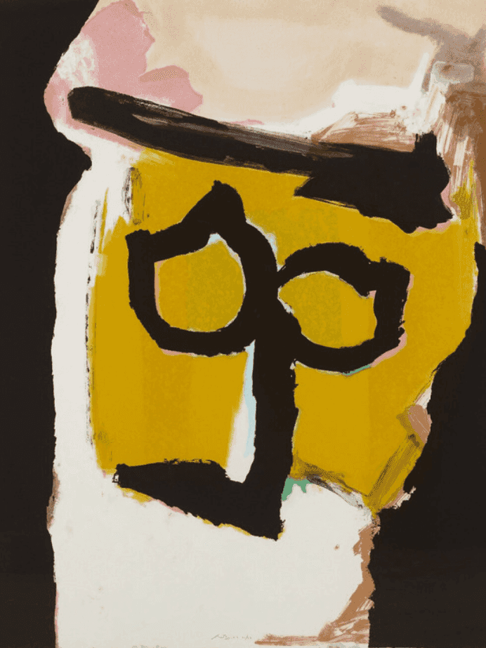 Robert Motherwell, ‘Mask’, 1989, Print, Lithograph, null, 
